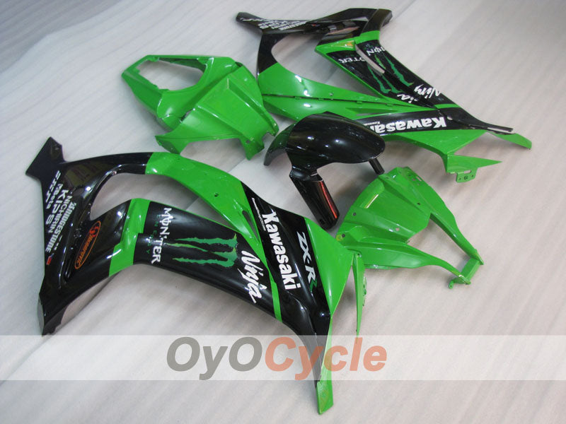 Kit de carénage à injection pour NINJA ZX-10R 11-15 - Vert, Noir - Style d'usine #OYO87903139 Image principale du produit