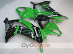 Kit de carénage à injection pour NINJA ZX-10R 11-15 - Vert, Noir - Style d'usine #OYO87903139