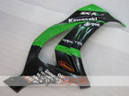 Kit de carénage à injection pour NINJA ZX-10R 11-15 - Vert, Noir - Style d'usine #OYO87903139