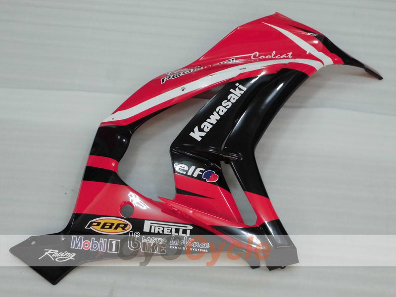 Kit de carénage à injection pour NINJA ZX-10R 11-15 - Rouge, Noir - PIRELLI #OYO87903140