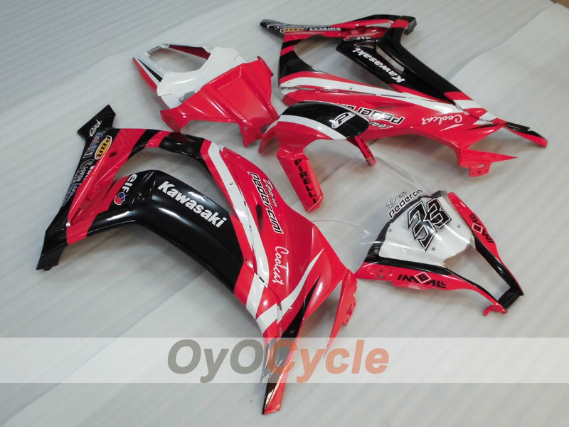 Kit de carénage à injection pour NINJA ZX-10R 11-15 - Rouge, Noir - PIRELLI #OYO87903140 Image principale du produit