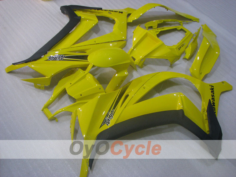 Kit de carénage à injection pour NINJA ZX-10R 11-15 - Jaune, Noir - Style d'usine #OYO87903143 Image secondaire du produit