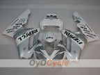 Kit de carénage à injection pour Triumph Daytona 675 06-08 - Blanc, Gris - MICHELIN #OYO87903145