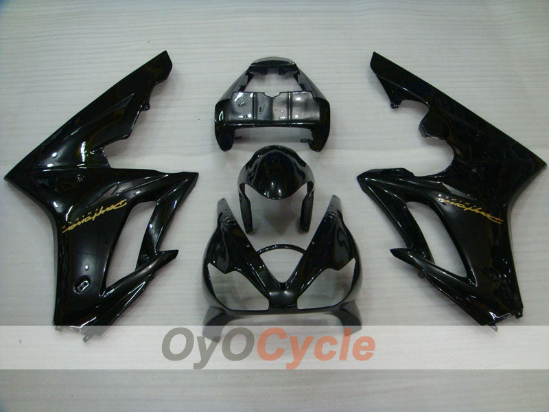 Kit de carénage à injection pour Triumph Daytona 675 06-08 - Noir - Style usine #OYO87903149
