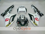Kit de carénage à injection pour Triumph Daytona 675 06-08 - Vert, Blanc - Style usine #OYO87903151