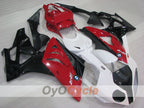Kit de carénage à injection pour BMW S1000RR 09-14 - Rouge, Blanc - Castrol #OYO87903153