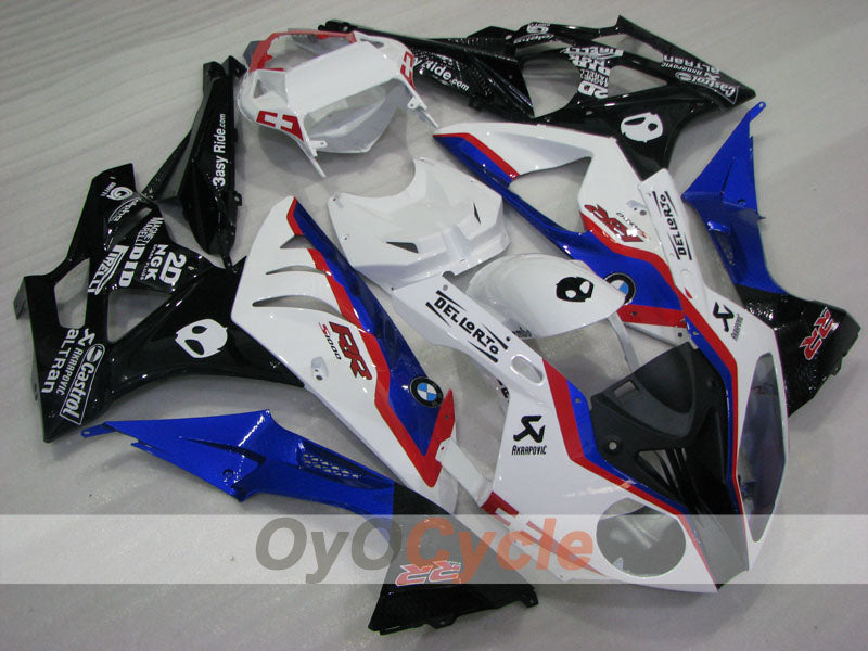 Kit de carénage à injection pour BMW S1000RR 09-14 - Bleu, Blanc - Castrol #OYO87903154 Image principale du produit
