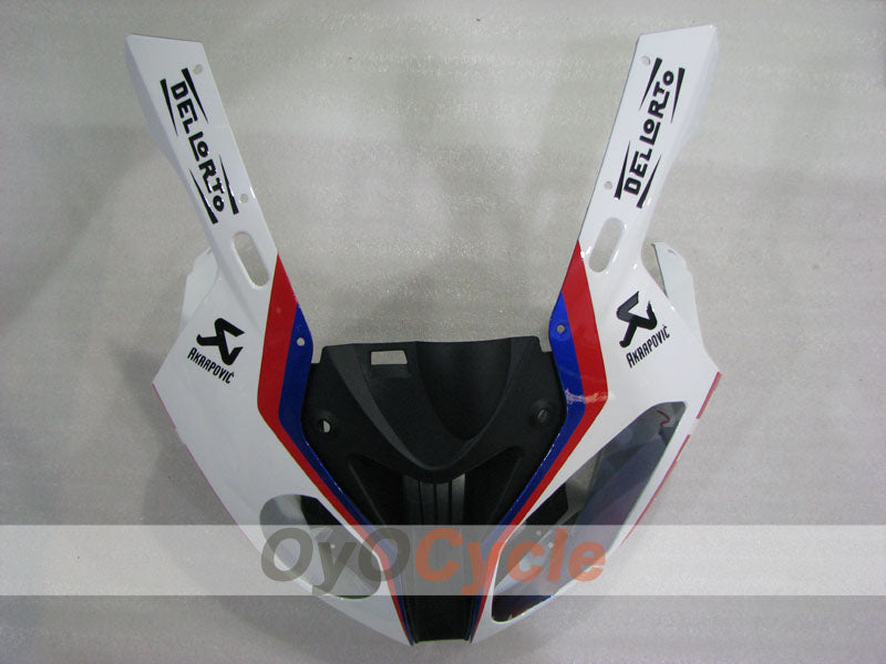 Kit de carénage à injection pour BMW S1000RR 09-14 - Bleu, Blanc - Castrol #OYO87903154
