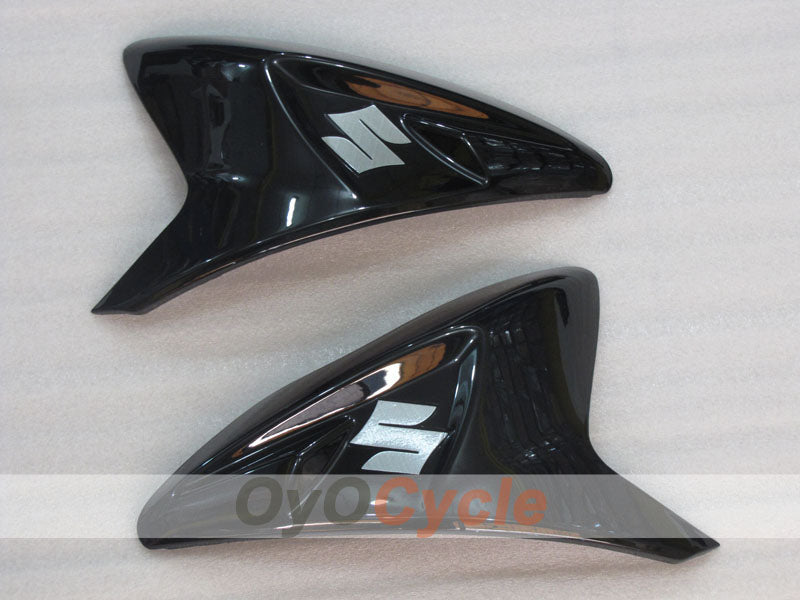 Kit de carénage injecté pour GSX R600 11-26 - Bleu, Noir - Flamme #OYO87903217