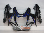 Kit de carénage à injection pour GSX R750 11-26 - Bleu, Noir - Flame #OYO87903195
