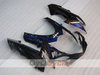 Kit de carénage à injection pour GSX R750 11-26 - Bleu, Noir - Flame #OYO87903195