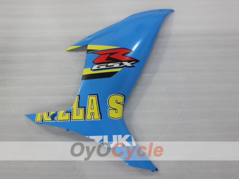 Kit de carénage à injection pour GSX R750 11-26 - Bleu, Noir - Rizla+ #OYO87903196
