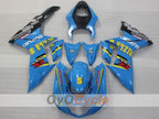 Kit de carénage injecté pour GSX R600 11-26 - Bleu, Noir - Rizla+ #OYO87903218