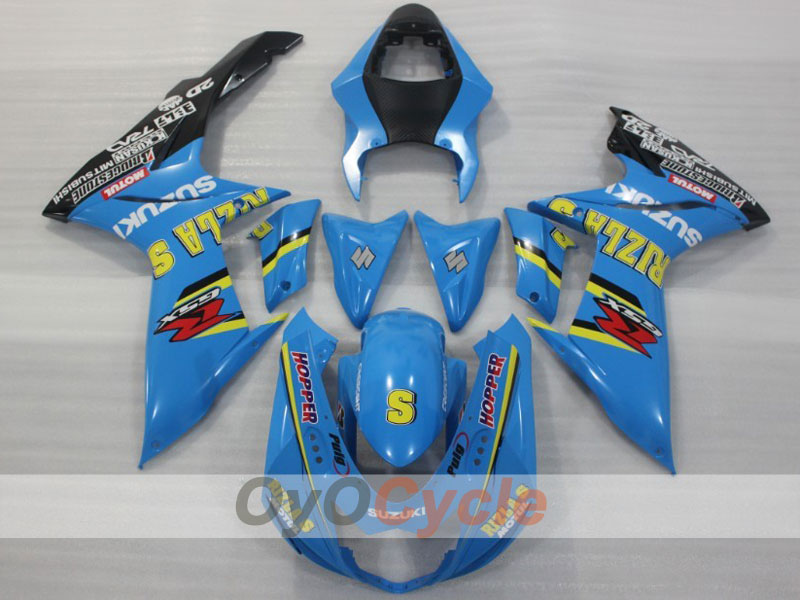 Kit de carénage à injection pour GSX R750 11-26 - Bleu, Noir - Rizla+ #OYO87903196 Image secondaire du produit