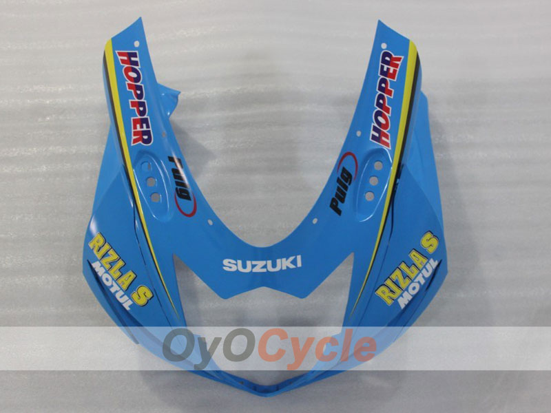 Kit de carénage à injection pour GSX R750 11-26 - Bleu, Noir - Rizla+ #OYO87903196