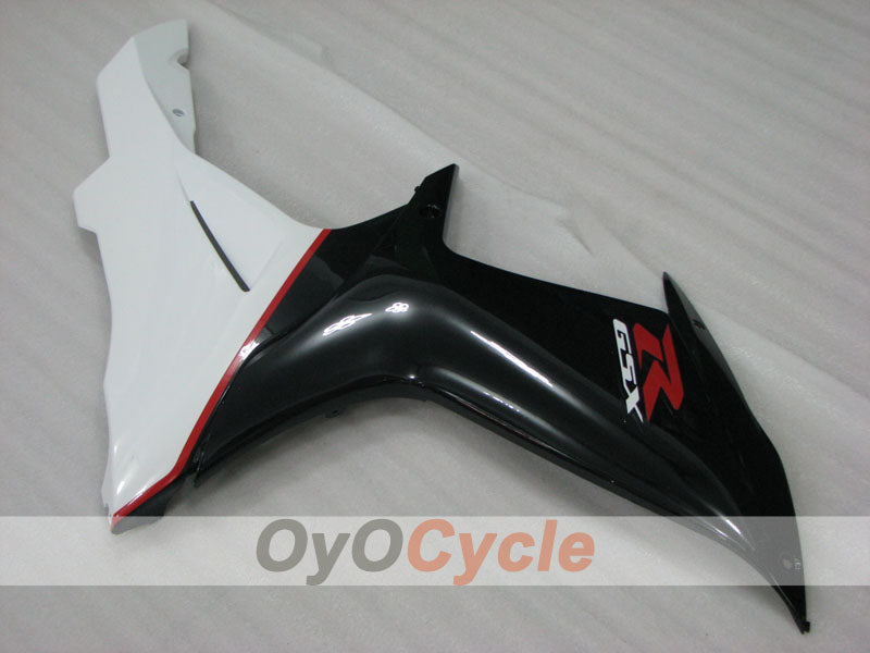 Kit de carénage injecté pour GSX R750 11-26 - Blanc, noir - YOSHIMURA #OYO87905478