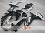 Kit de carénage à injection pour GSX R600 11-26 - Blanc, noir - Style usine #OYO87903236