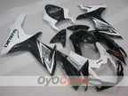 Kit de carénage à injection pour GSX R600 11-26 - Blanc, noir - Style usine #OYO87903236