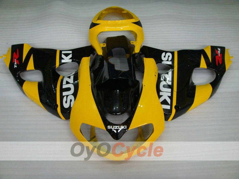 Kit de carénage à injection pour TL1000R 98-03 - Jaune, noir - Style d’origine #OYO87903286