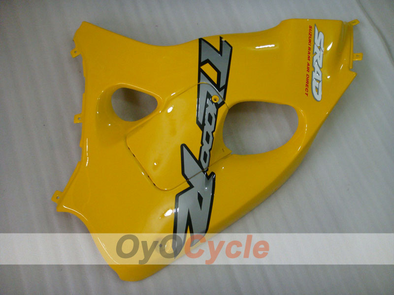 Kit de carénage à injection pour TL1000R 98-03 - Jaune, noir - Style d’origine #OYO87903287