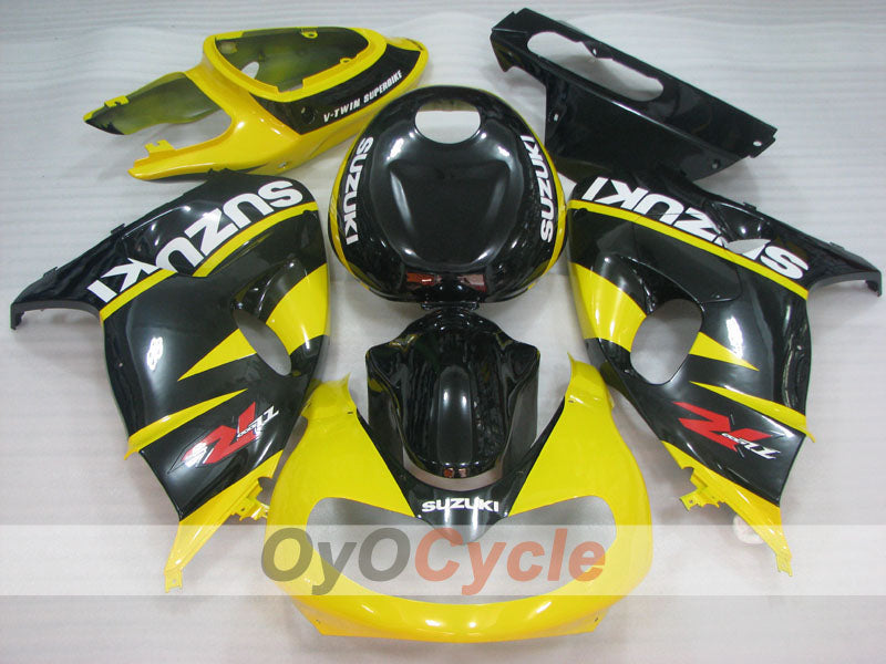 Kit de carénage à injection pour TL1000R 98-03 - Jaune, noir - Style d’origine #OYO87903289 Image secondaire du produit