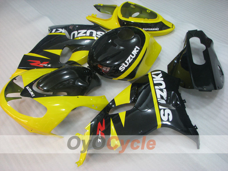 Kit de carénage à injection pour TL1000R 98-03 - Jaune, noir - Style d’origine #OYO87903289