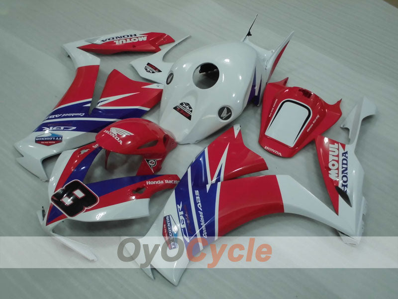 Kit de carénage à injection pour CBR1000RR 12-16 - Rouge, blanc - MOTUL #OYO87903319 Image secondaire du produit