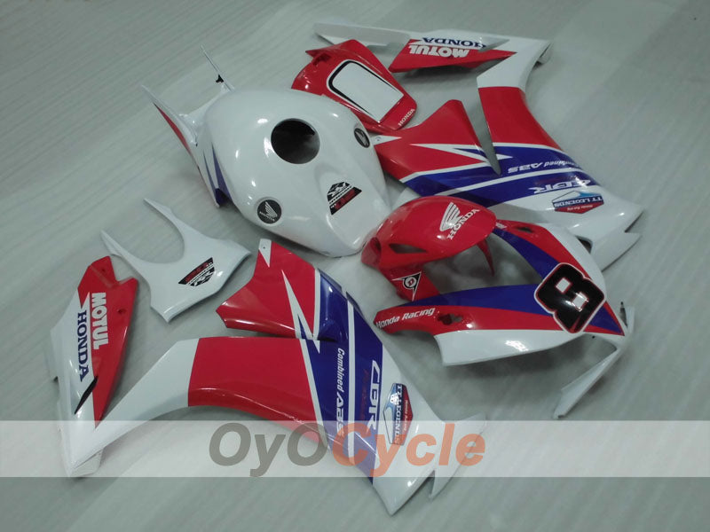 Kit de carénage à injection pour CBR1000RR 12-16 - Rouge, blanc - MOTUL #OYO87903319 Image principale du produit