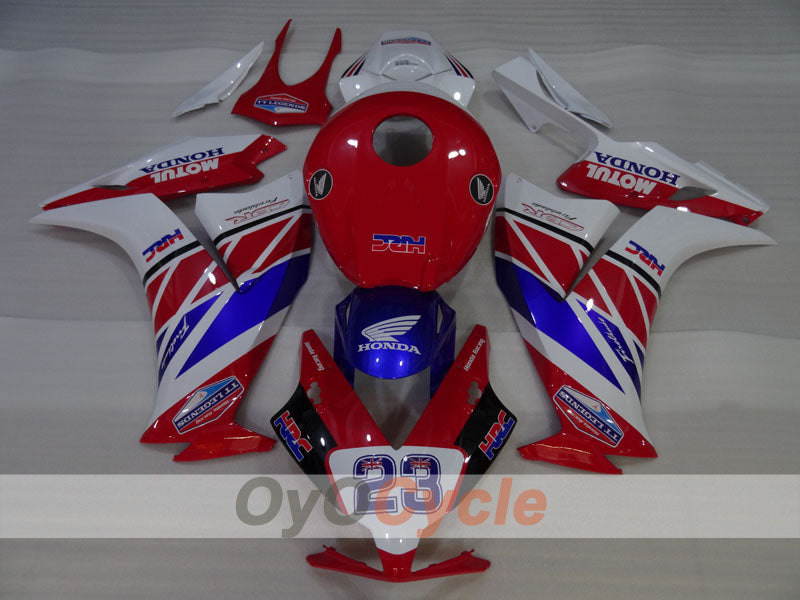 Kit de carénage à injection pour CBR1000RR 12-16 - Rouge, blanc - MOTUL #OYO87903322