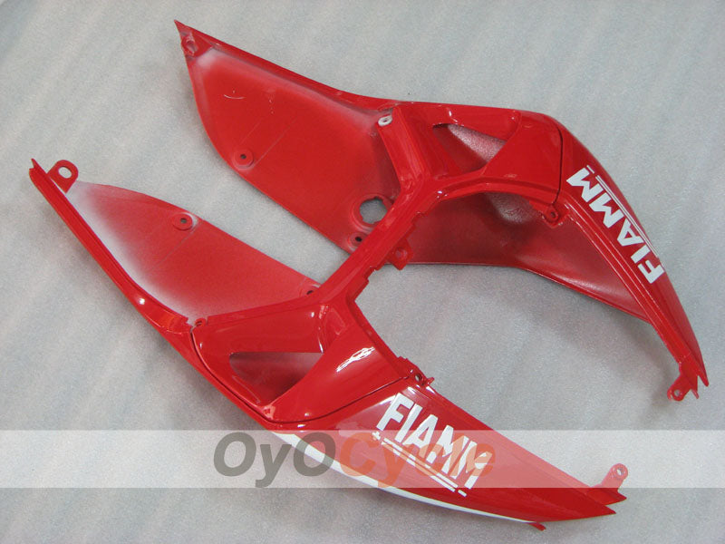 Kit de carénage à injection pour Ducati 1199 11-14 - Rouge, Blanc - FIAMM #OYO87903383