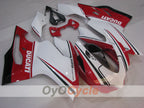Kit de carénage à injection pour Ducati 1199 11-14 - Rouge, Blanc - Style usine #OYO87903386