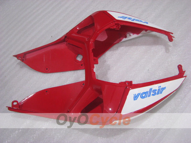 Kit de carénage injecté pour Ducati 1199 de 11-14 - Rouge, Blanc - FIAMM #OYO87903390