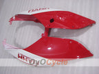 Kit de carénage injecté pour Ducati 1199 de 11-14 - Rouge, Blanc - FIAMM #OYO87903390