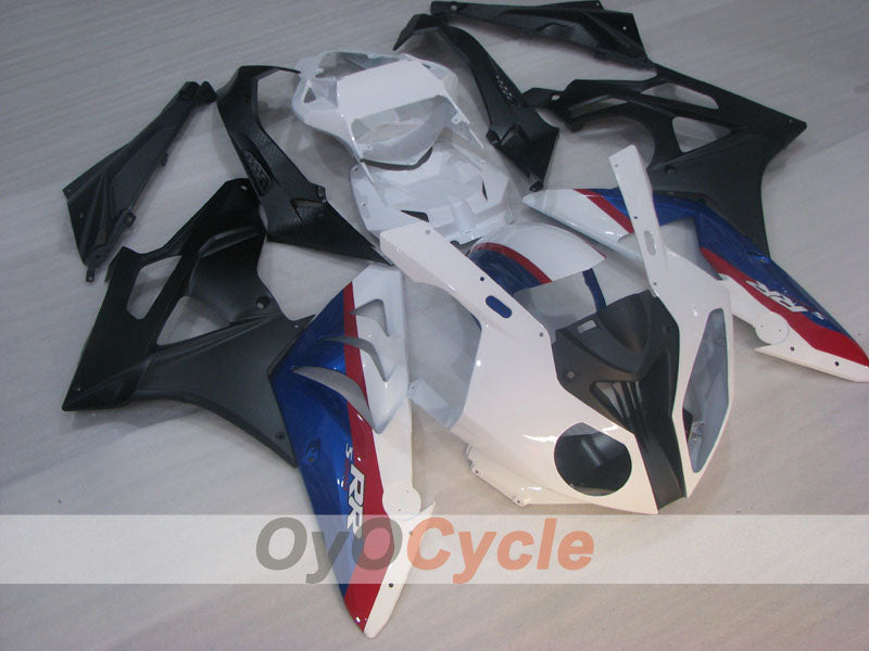 Kit de carénage injecté pour BMW S1000RR de 09-14 - Blanc, Noir - Style usine #OYO87904541 Image secondaire du produit