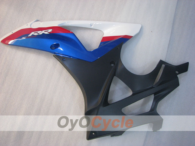 Kit de carénage injecté pour BMW S1000RR de 09-14 - Blanc, Noir - Style usine #OYO87904541