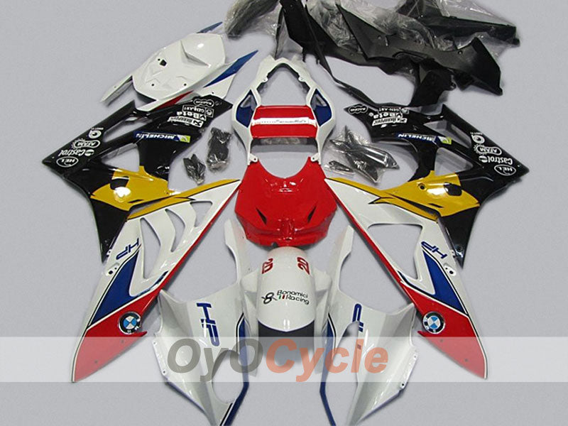 Kit de carénage à injection pour BMW S1000RR 09-14 - Rouge, Blanc, Noir - Castrol #OYO87904549 Image principale du produit