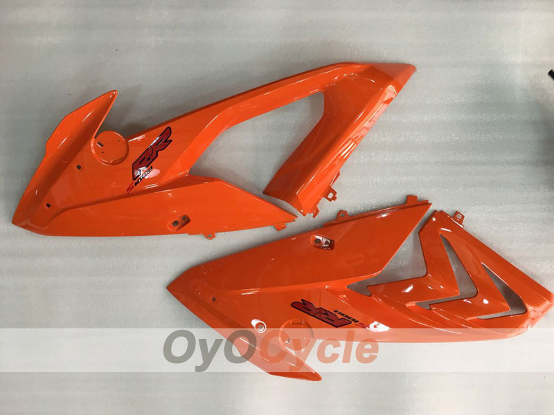 Kit de carénage à injection pour BMW S1000RR 15-16 - Orange, Noir - Style usine #OYO87904550
