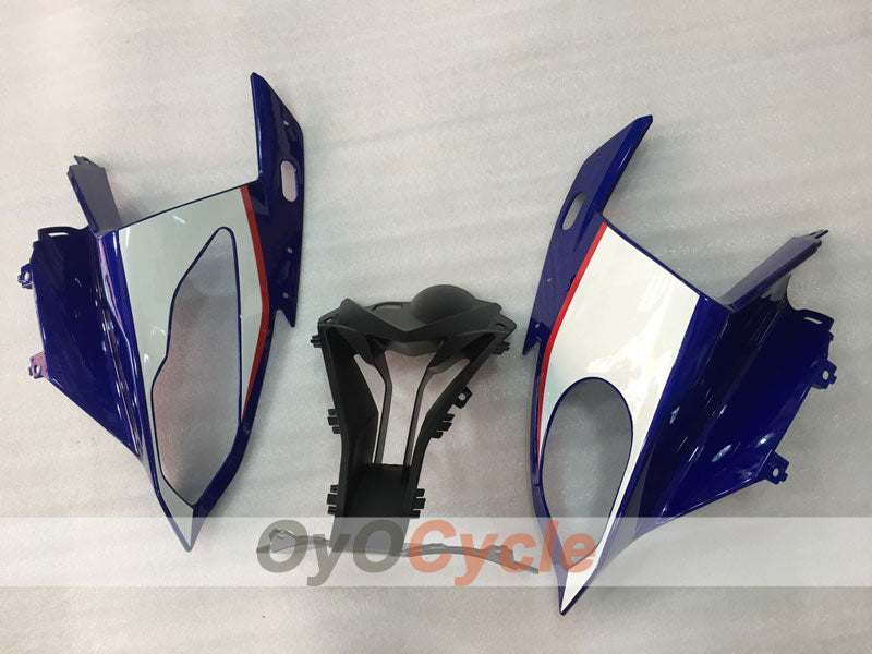 Kit de carénage à injection pour BMW S1000RR 15-16 - Bleu, Blanc, Noir - Style usine #OYO87904558