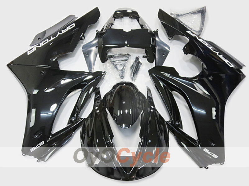 Kit de carénage injecté pour Triumph Daytona 675 09-12 - Noir - Style usine #OYO87904573 Image principale du produit
