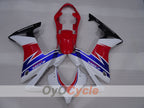 Kit de carénage injecté pour CBR500R 13-15 - Rouge, bleu, blanc - Style usine #OYO87904579