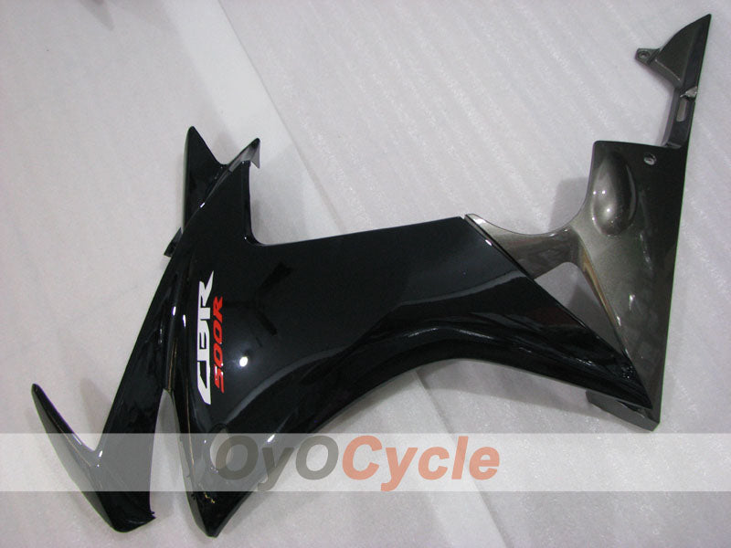 Kit de carénage moulé par injection pour CBR500R 13-15 - Noir - Style d’origine #OYO87904582