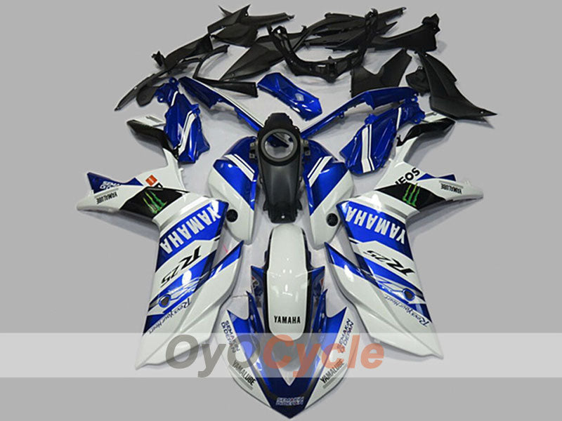 Kit de carénage moulé par injection pour YZF-R3 14-15 - Bleu, blanc - Style d’origine #OYO87904585 Image principale du produit