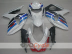 Kit de carénage à injection pour GSX R1000 09-16 - Rouge, Blanc, Noir - Style usine #OYO87904703