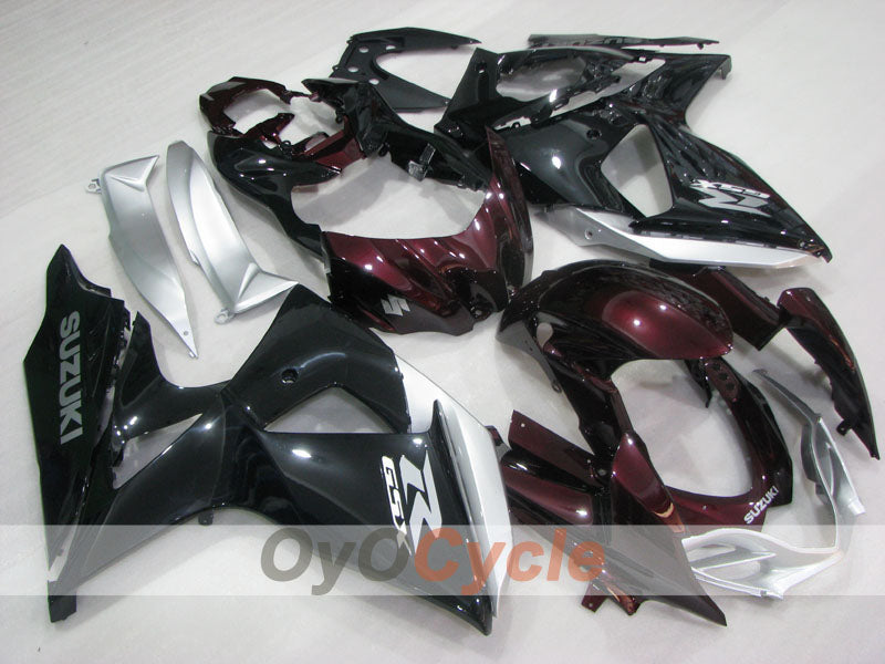 Kit de carénage à injection pour GSX R1000 09-16 - Noir - Style usine #OYO87904704