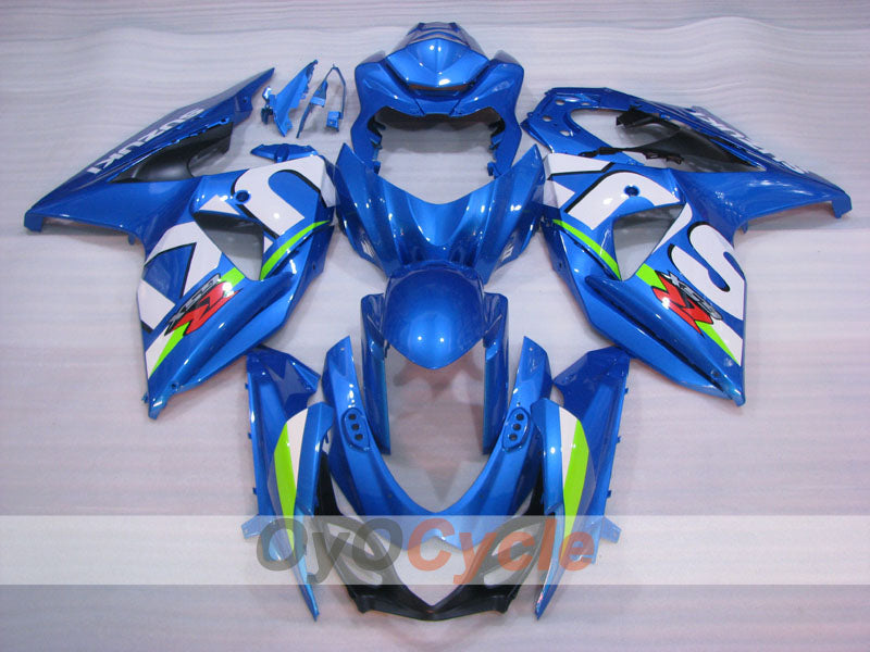 Kit de carénage à injection pour GSX R1000 09-16 - Bleu - Style d'origine #OYO87904707