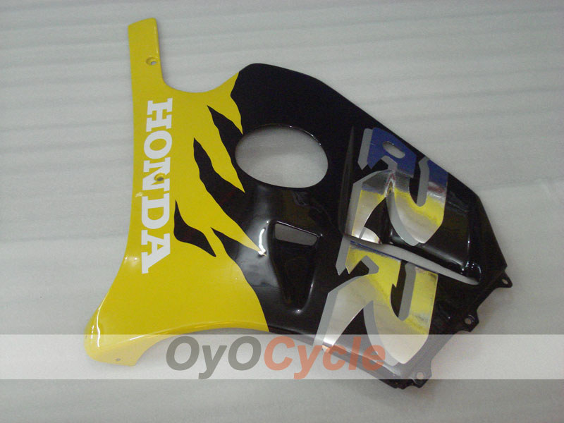 Kit de carénage à injection pour CBR250RR 90-94 - Jaune, Noir - Style d’usine #OYO87904758