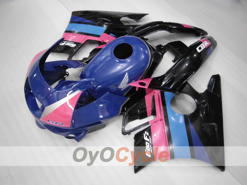 Kit de carénage pour Honda CBR600 F2 91-94 - Bleu, Blanc - Style d’usine #OYO87904761