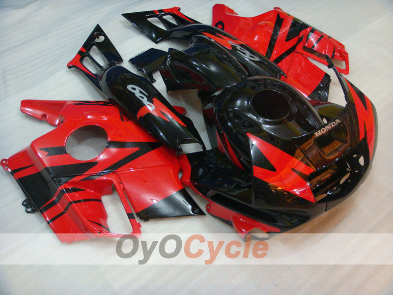 Kit de carénage pour Honda CBR600 F2 91-94 - Rouge, Blanc - Style d’usine #OYO87904762
