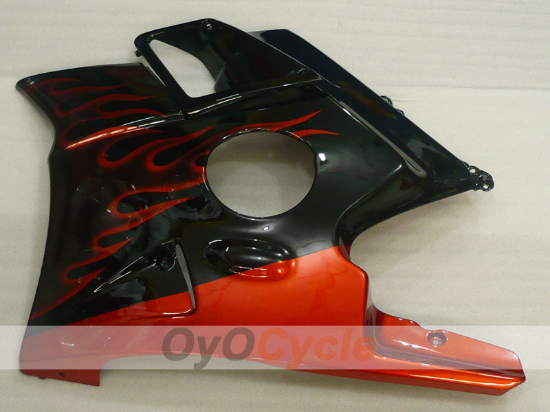 Kit de carénage pour Honda CBR600 F2 91-94 - Rouge, Noir - Flamme #OYO87904763