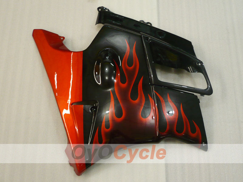 Kit de carénage pour Honda CBR600 F2 91-94 - Rouge, Noir - Flamme #OYO87904763